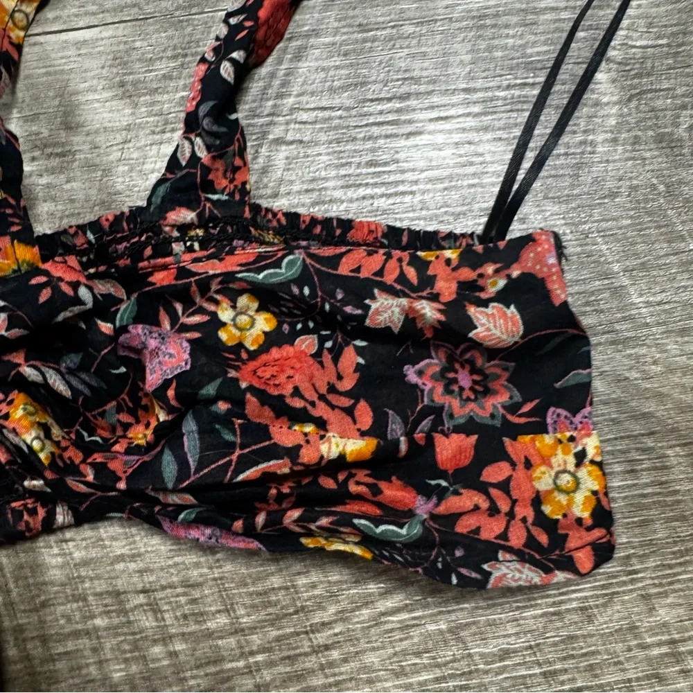 Free People Neon Field Tiny Top Bralette Size Small - Picture 4 of 7